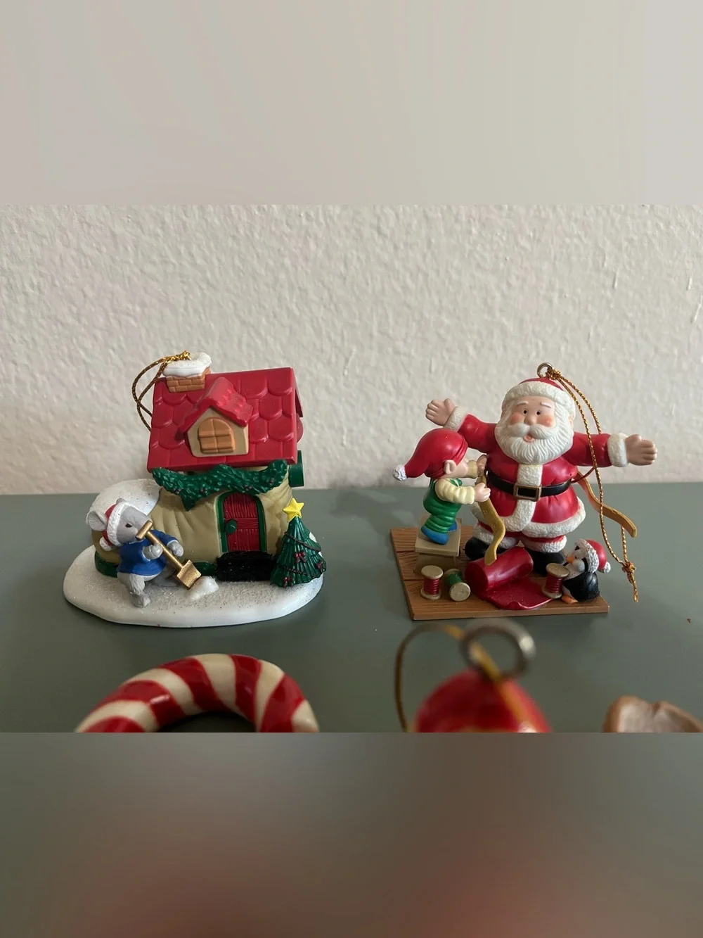 Assorted Vintage Lot of 1997 Christmas Ornaments
